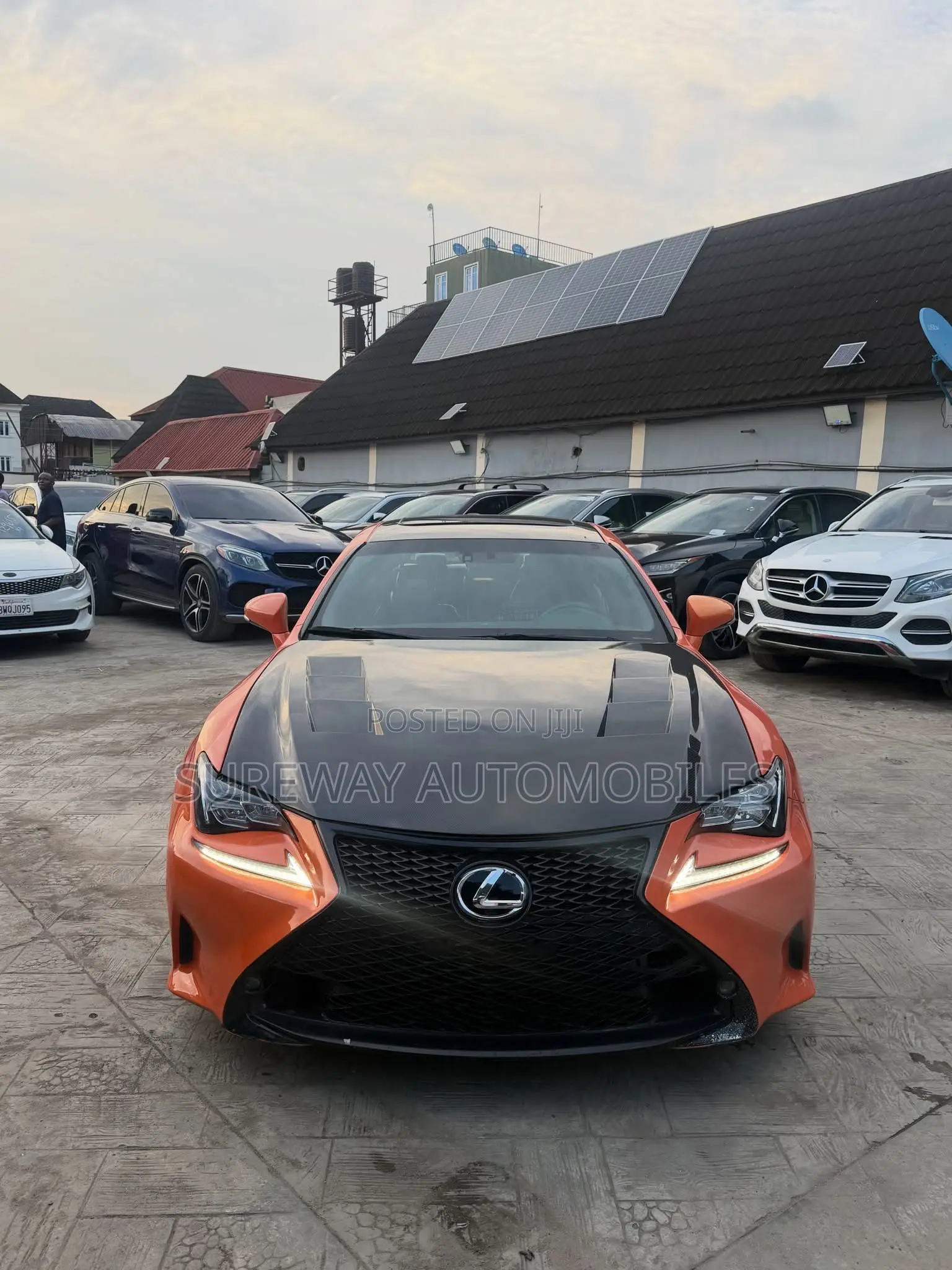 Lexus RC 350 AWD 2015 Orange