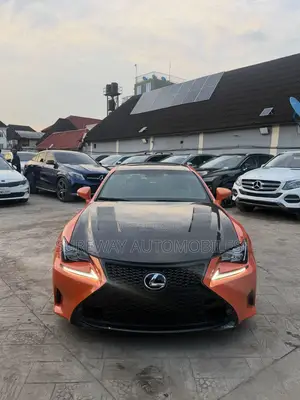 Lexus RC 350 AWD 2015 Orange