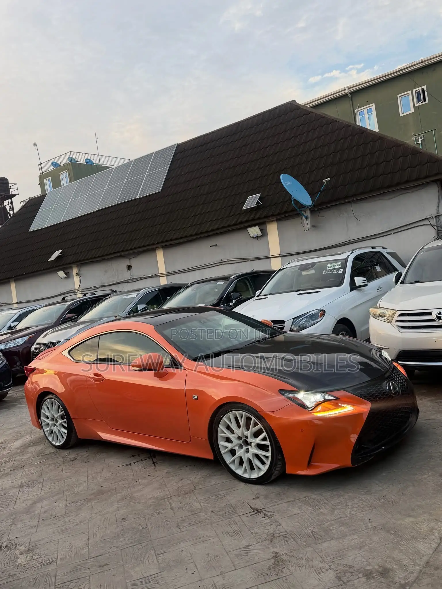 Lexus RC 350 AWD 2015 Orange