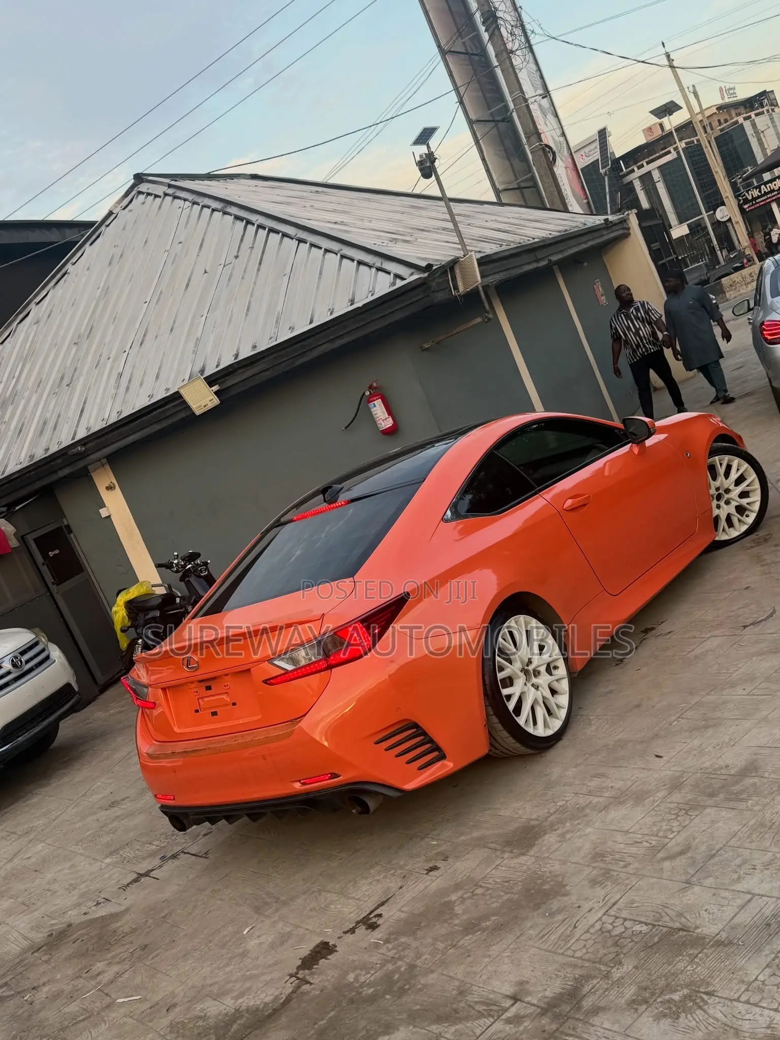 Lexus RC 350 AWD 2015 Orange