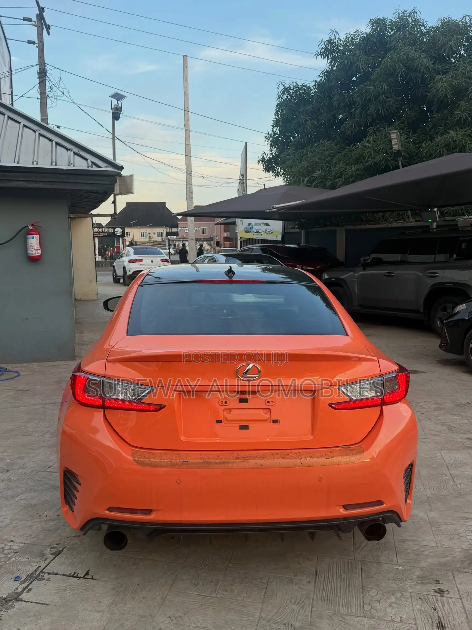 Lexus RC 350 AWD 2015 Orange