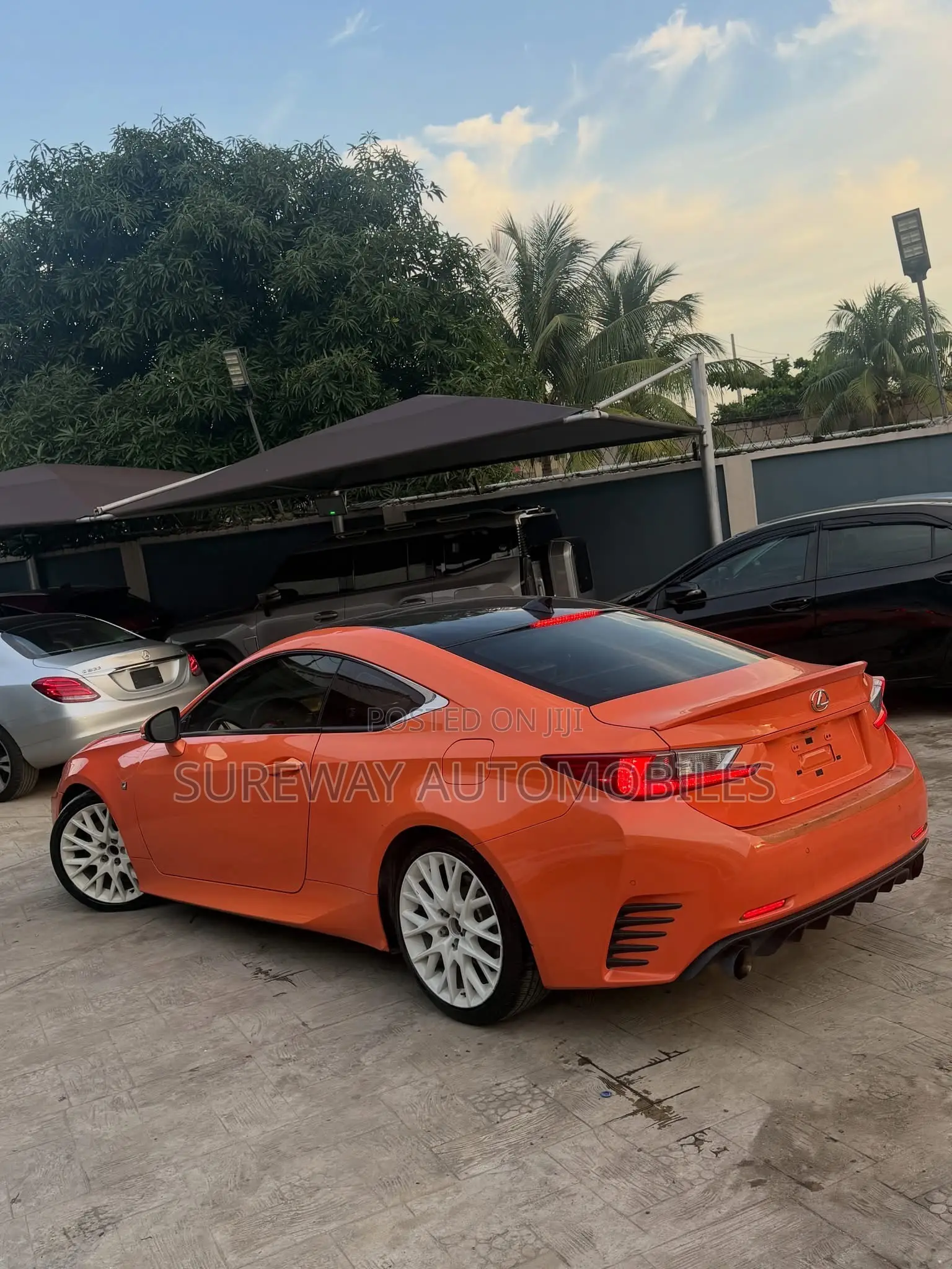 Lexus RC 350 AWD 2015 Orange