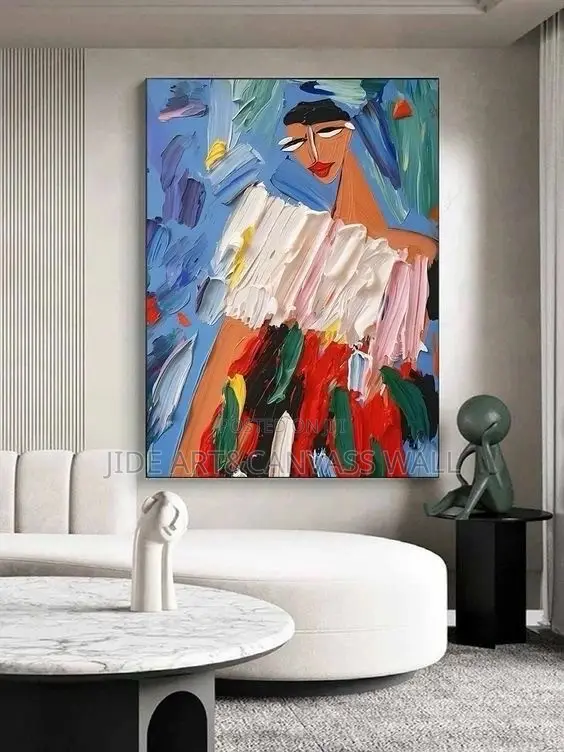 Abstract Faceless Modern Wall Art Decor