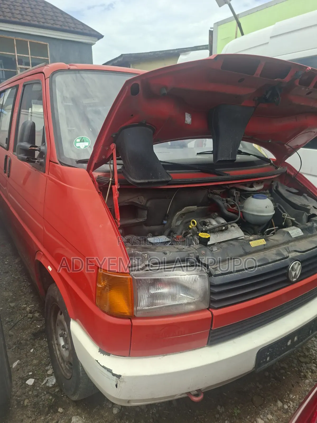 Volkswagen Transporter 2002 Red