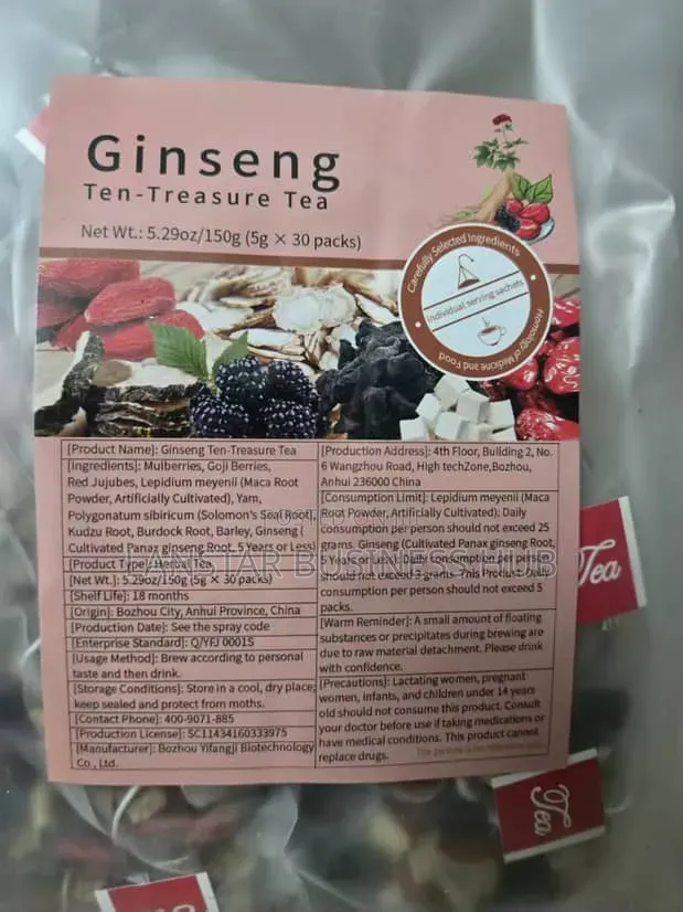 Ginseng Ten Treasure Tea
