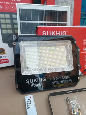 SUKHIG 500W Solar Security Light – Light Up Your Environment