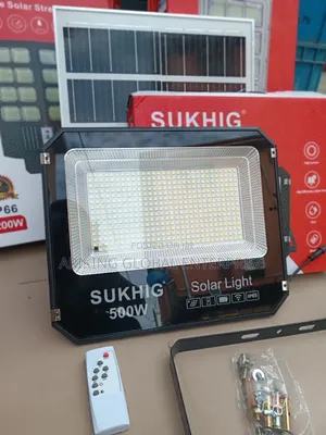 SUKHIG 500W All-in-One Solar Lighting Solution