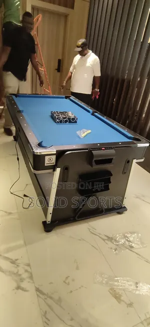 Original Solid 4in1 Table With Air Hockey / Tennis / Snooker Board / .