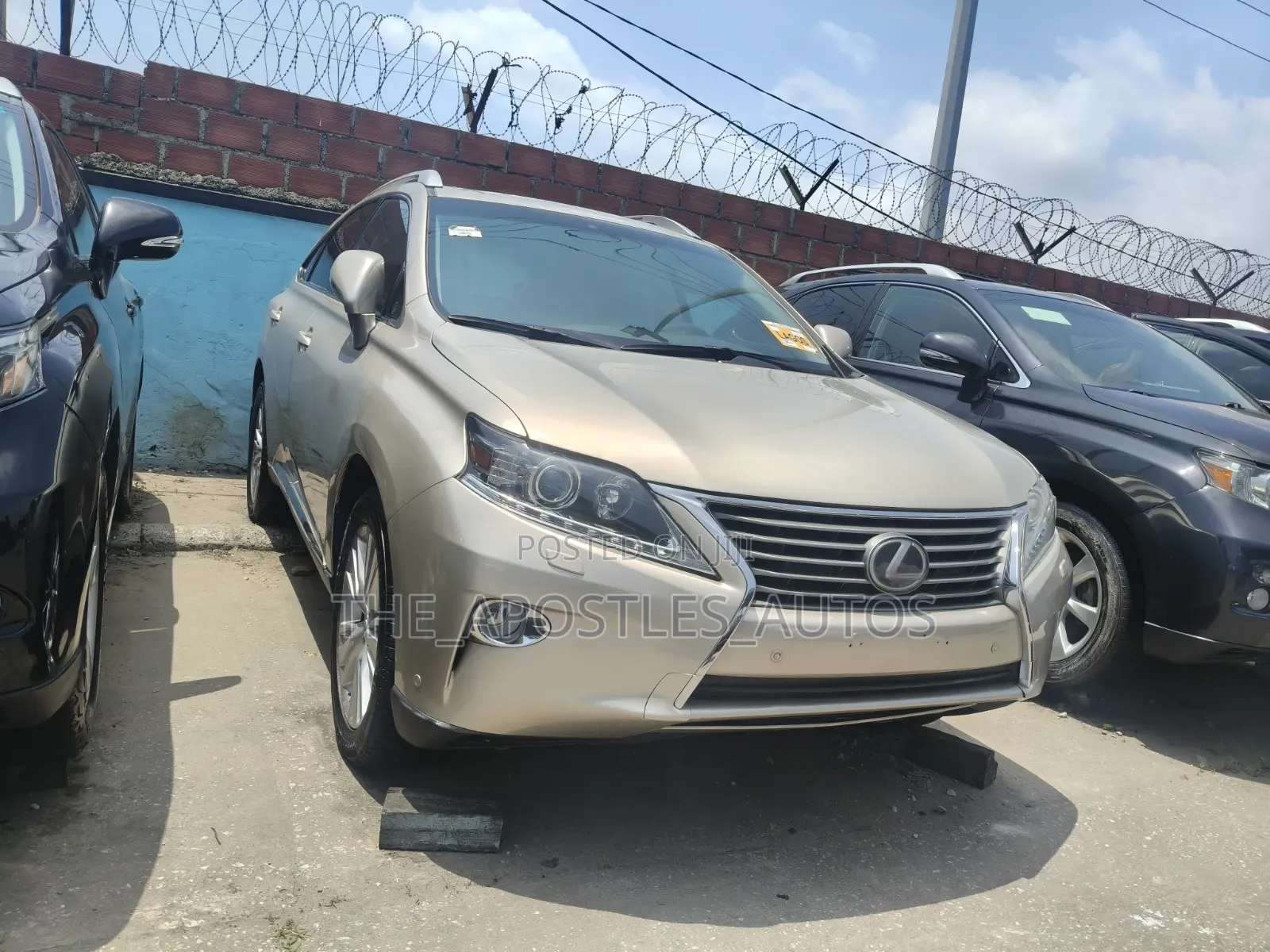Lexus RX 350 AWD 2013 Gold