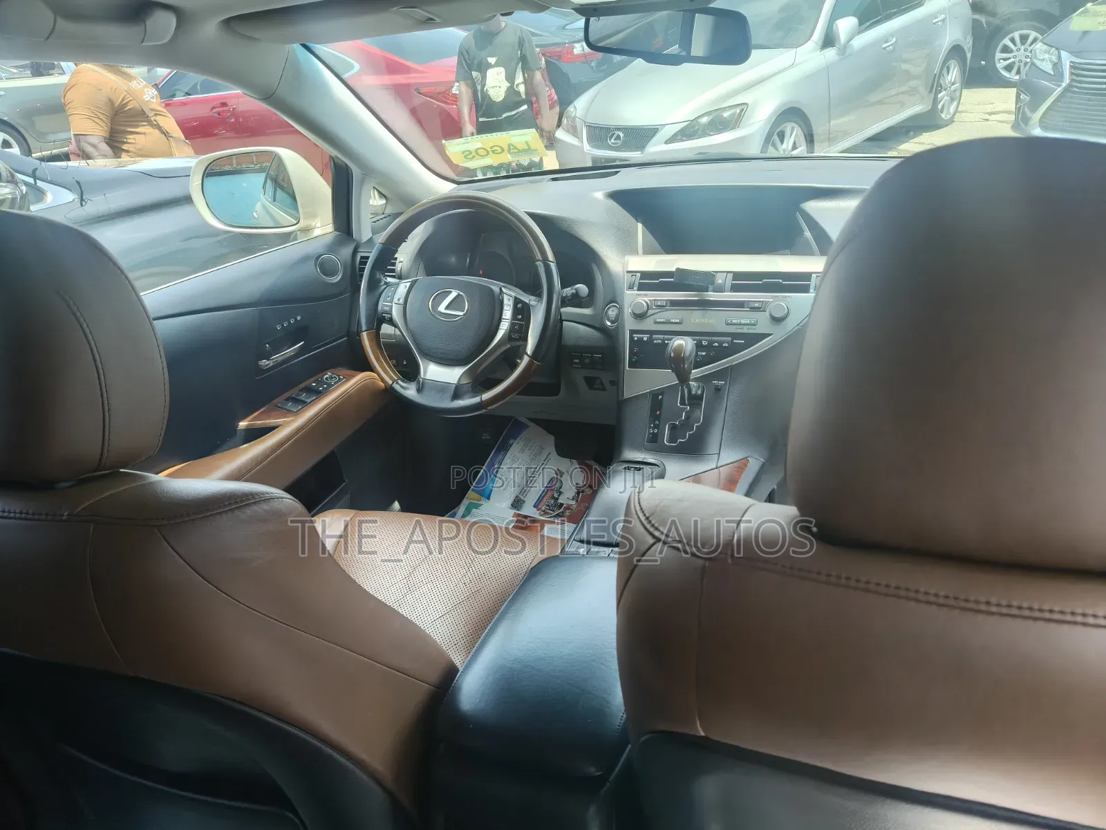 Lexus RX 350 AWD 2013 Gold
