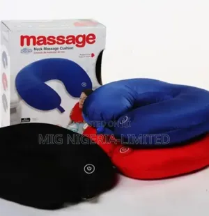 Neck Massage Cushion Vibration System Soft Massage Pillow