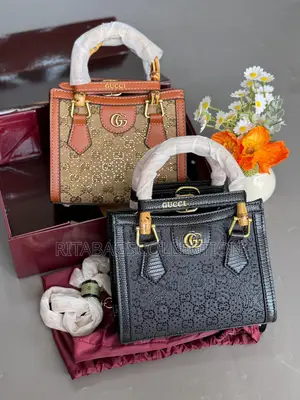 Gucci Diana Mini GG Canvas Bag