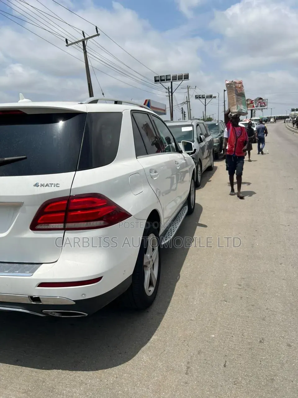 Mercedes-Benz GLE-Class 2016 White