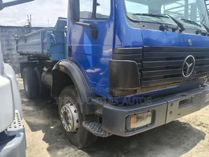 Mercedes Benz Tipper Flat Face 2007 Blue