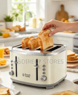 RUSSELL HOBBS Bubble 4 Slice Toaster.Defrost, Cancel, Reheat