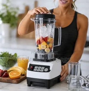 Biochef High Performance Blender White Commercial Style 2ltr