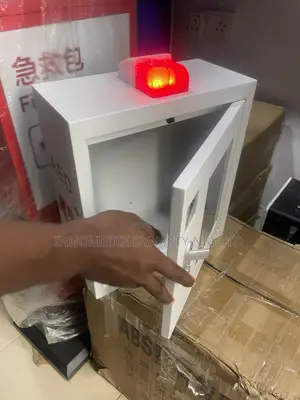 AED Wall Cabinet Emergency Defibrillator Storage Box