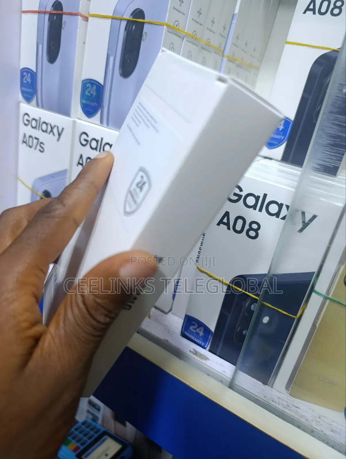 New Samsung Galaxy A08 128 GB Silver