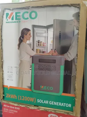 Meco 2kwh Solar Generator With 1200w Output Inverter