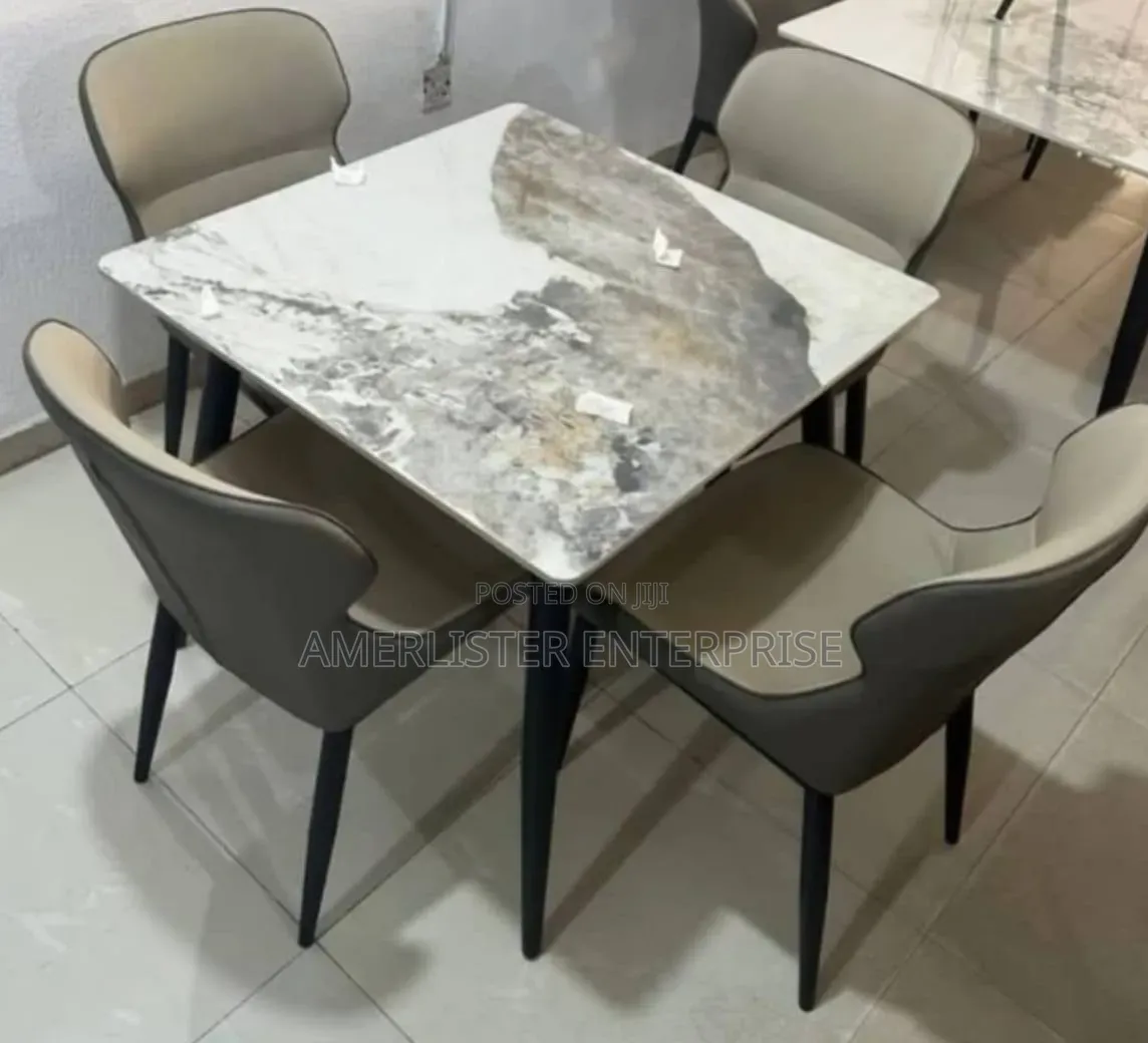 4 Seater Marble Dining Set