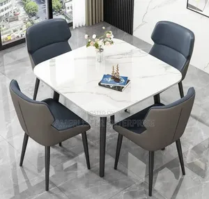 4 Seater Marble Dining Set