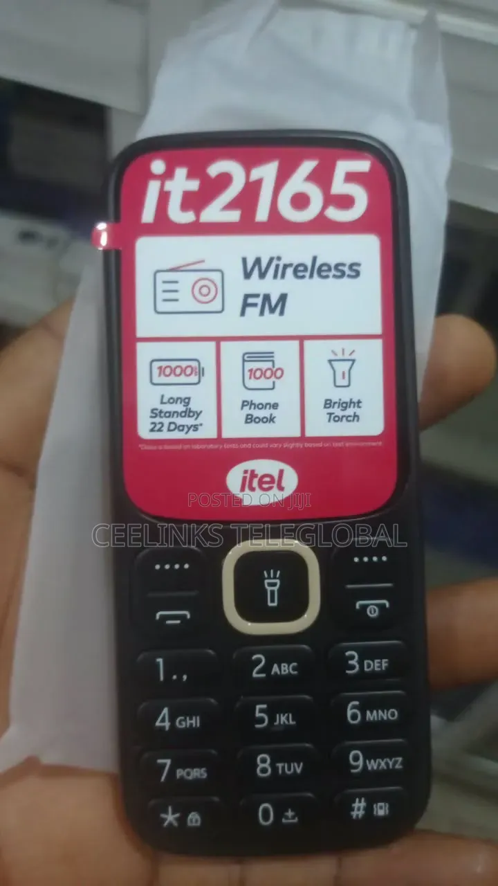 New Itel it2165 Black