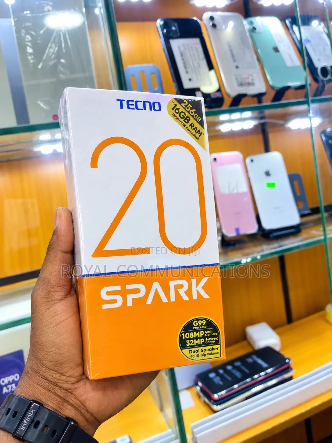 New Tecno Spark 20 Pro 256 GB Black