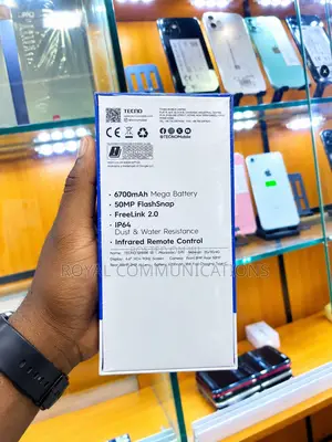 New Tecno Spark 50 128 GB Black