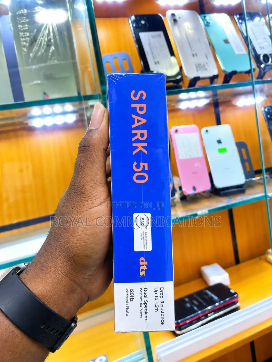 New Tecno Spark 50 128 GB Black