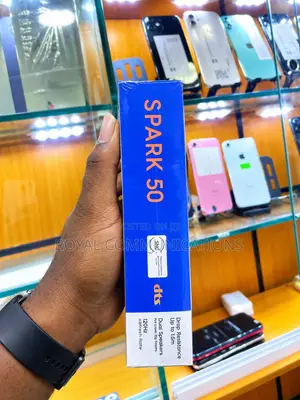 New Tecno Spark 50 128 GB Black