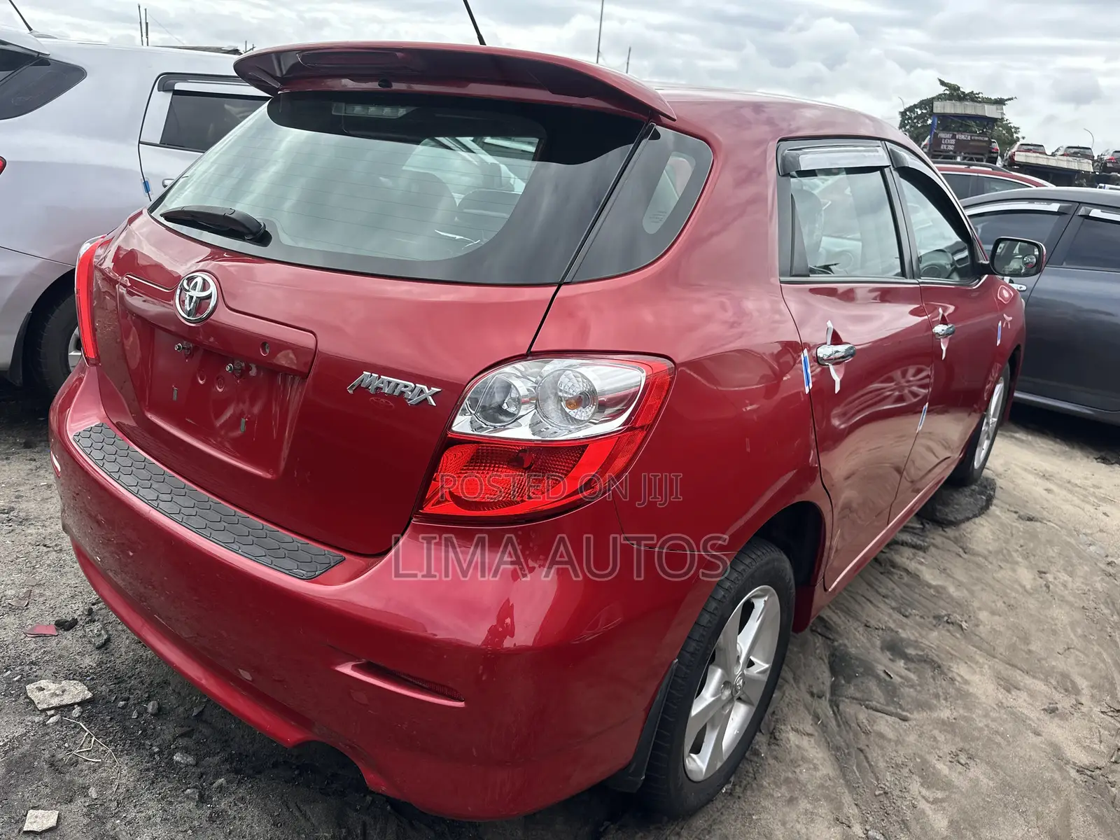 Toyota Matrix 2012 Red