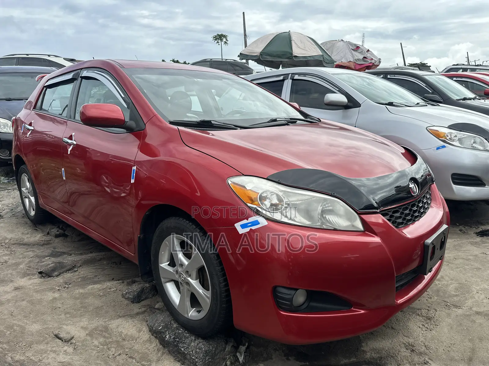 Toyota Matrix 2012 Red