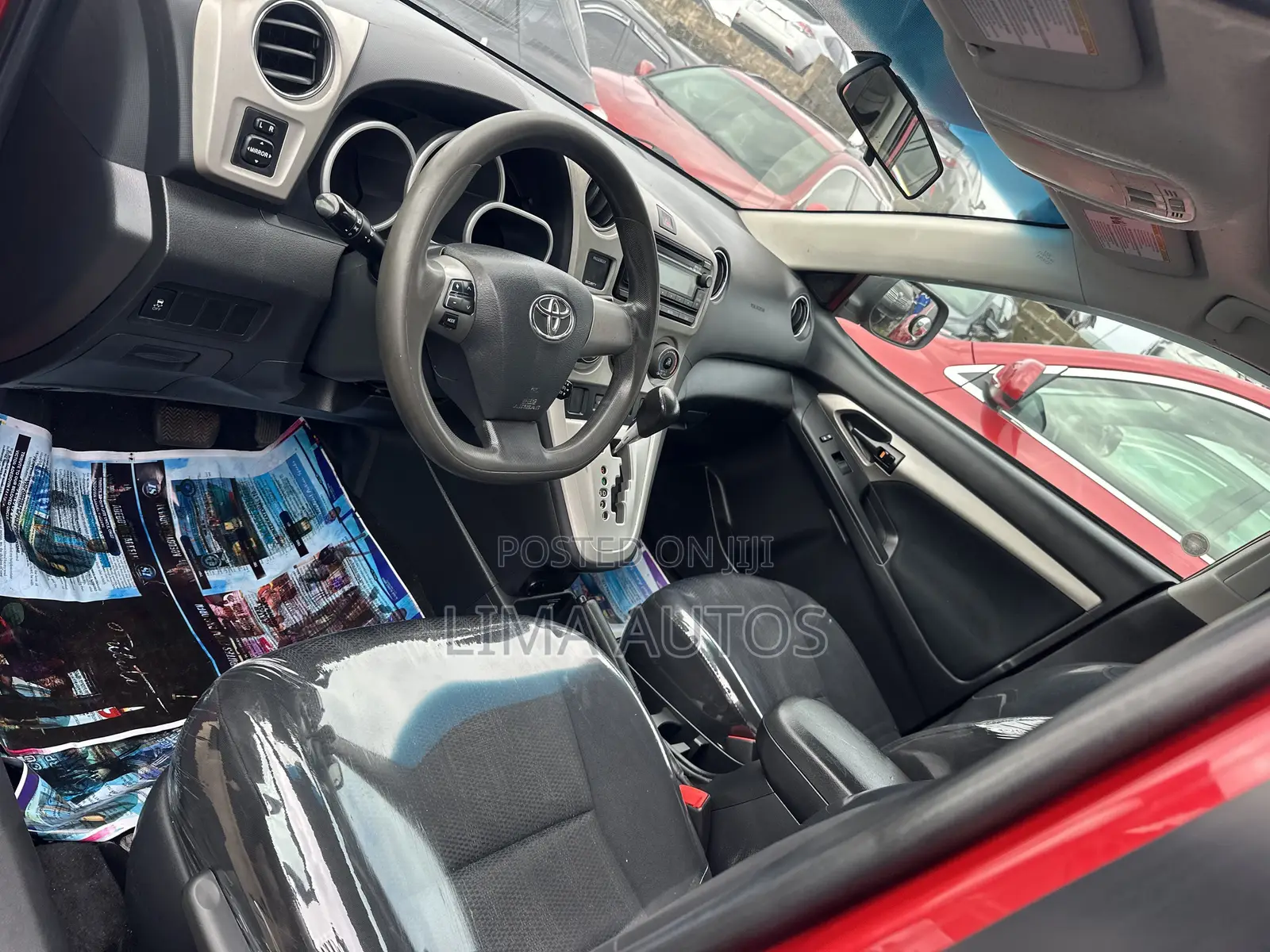 Toyota Matrix 2012 Red