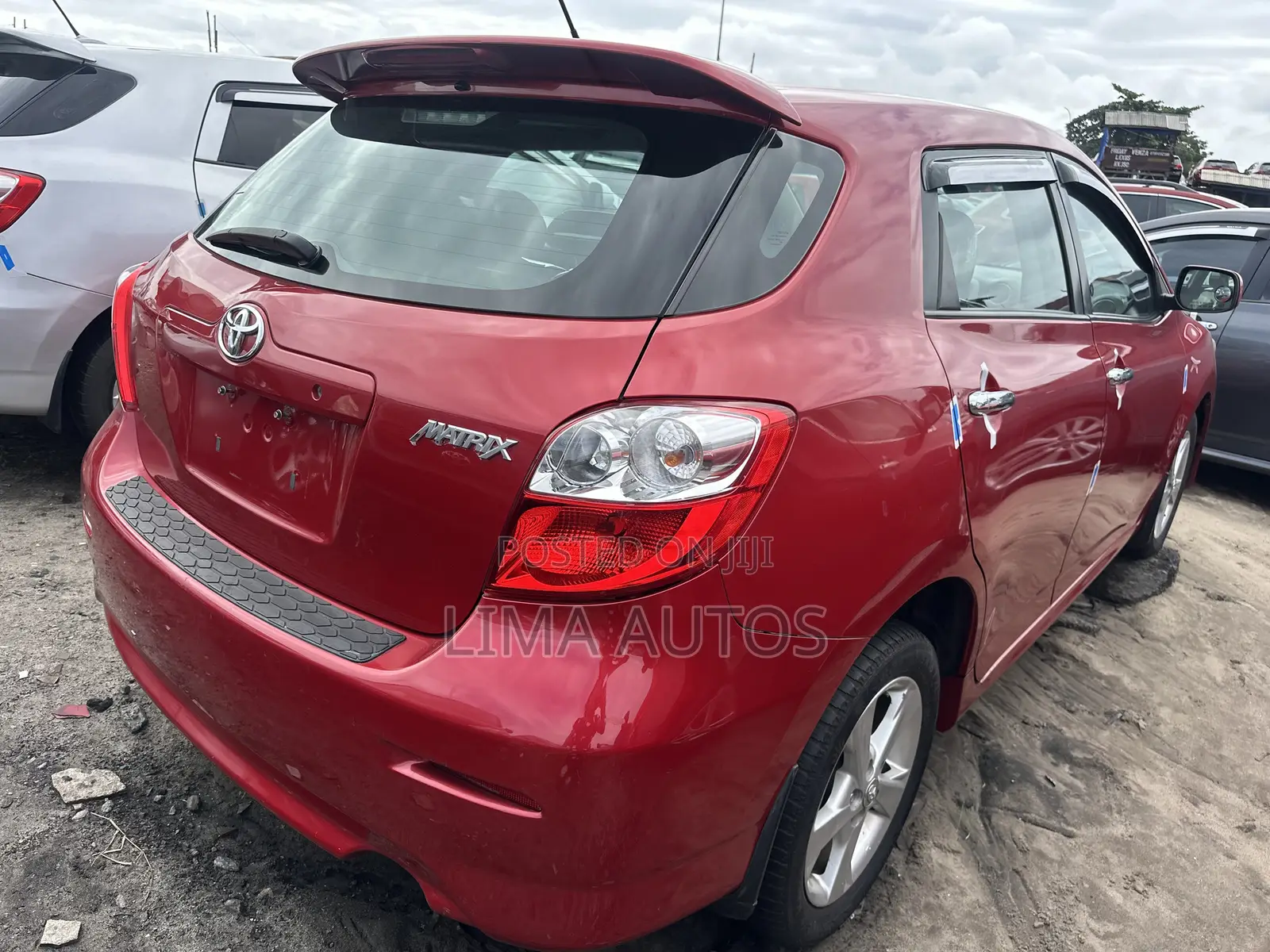 Toyota Matrix 2012 Red