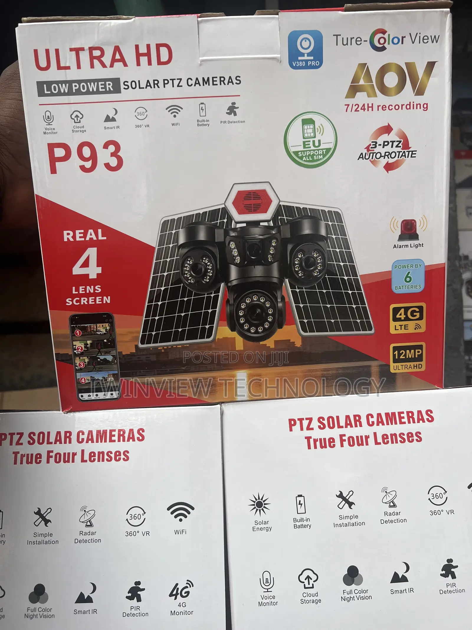 4lens Solar Camera (V380 Pro)