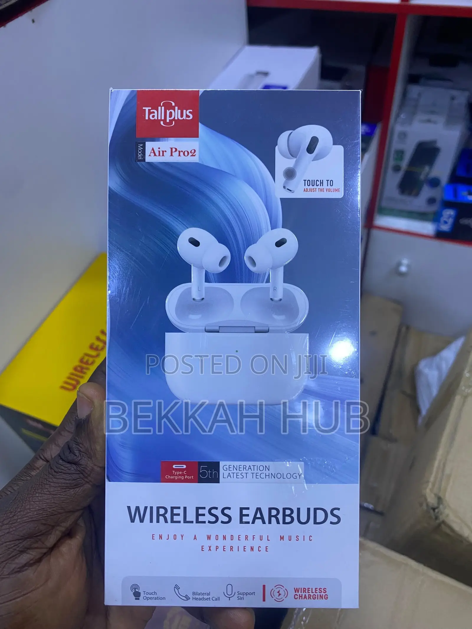 Tall Plus Air Pro 2 Tallplus Wireless Earbuds Support Siri