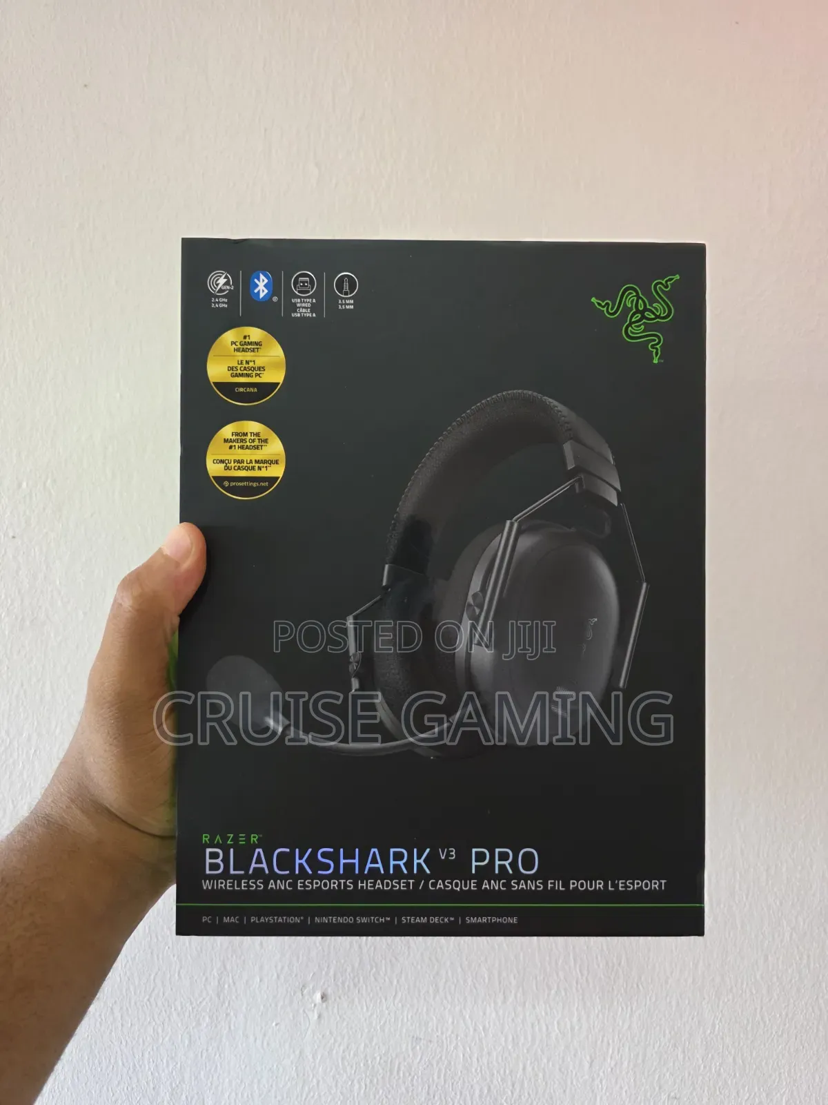 Razer Blackshark V3 Pro Wireless ANC Gaming Headset