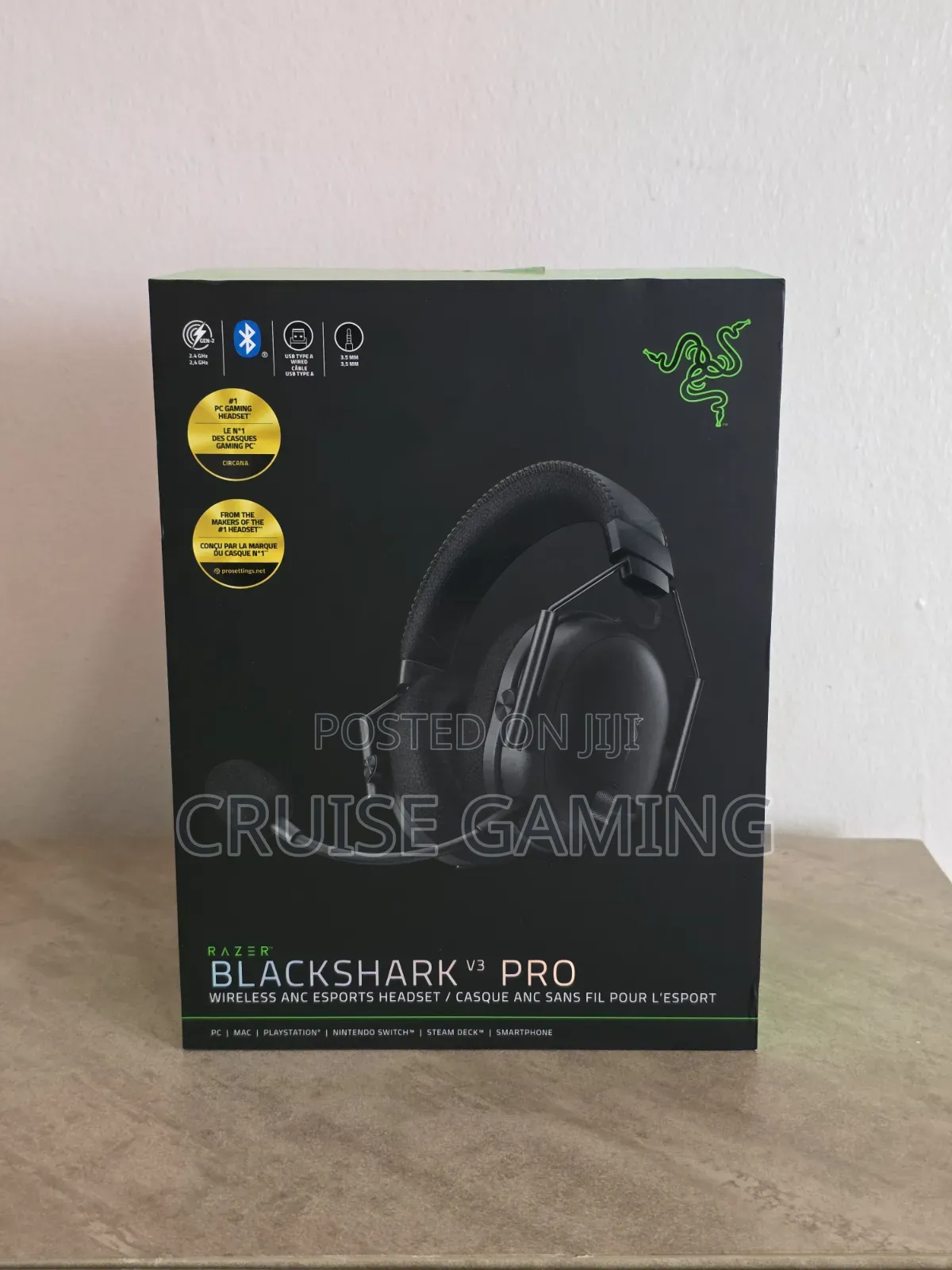 Razer Blackshark V3 Pro Wireless ANC Gaming Headset