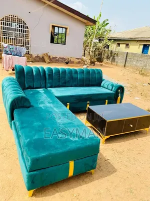 L Shape Chair With Center Table