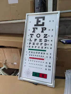 Multi-Functional Snellen Eye Chart
