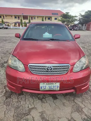 Toyota Corolla 2007 Red
