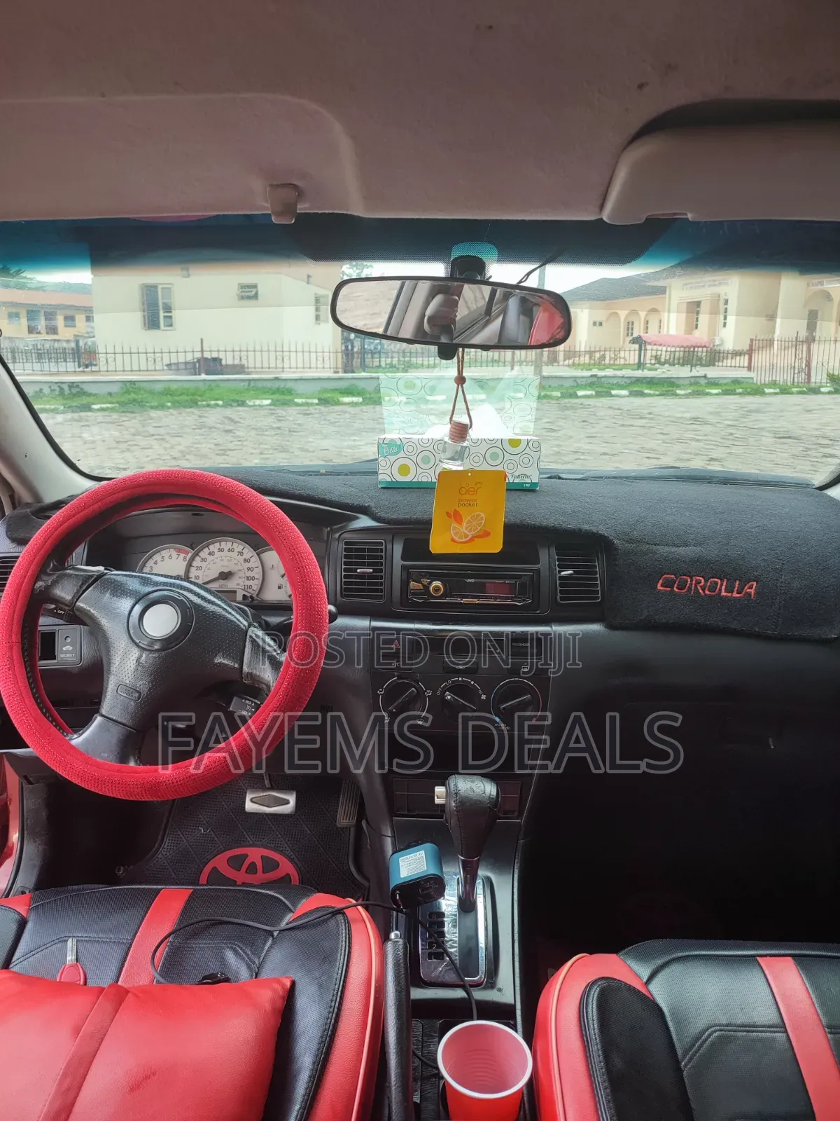 Toyota Corolla 2007 Red