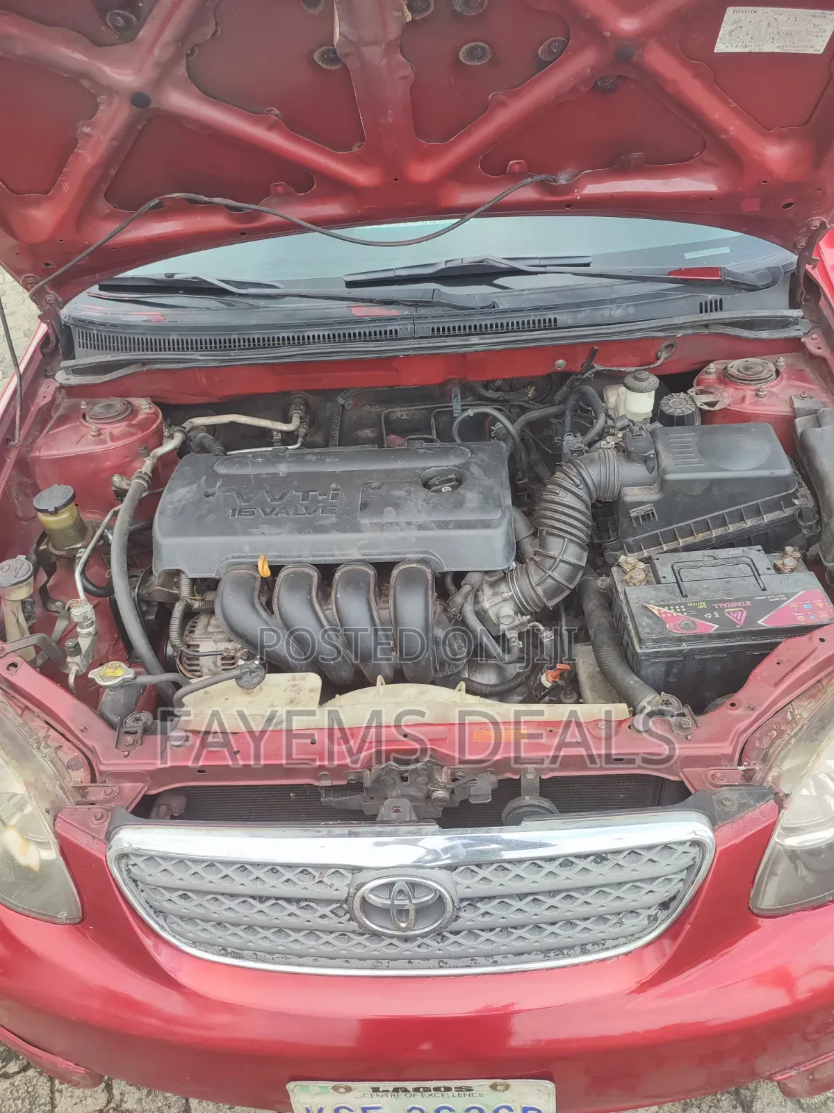 Toyota Corolla 2007 Red