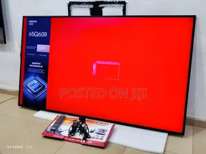 65" Inches Samsung Qled 4k Q60R Quantum Dot Processor Sleek Smart TV