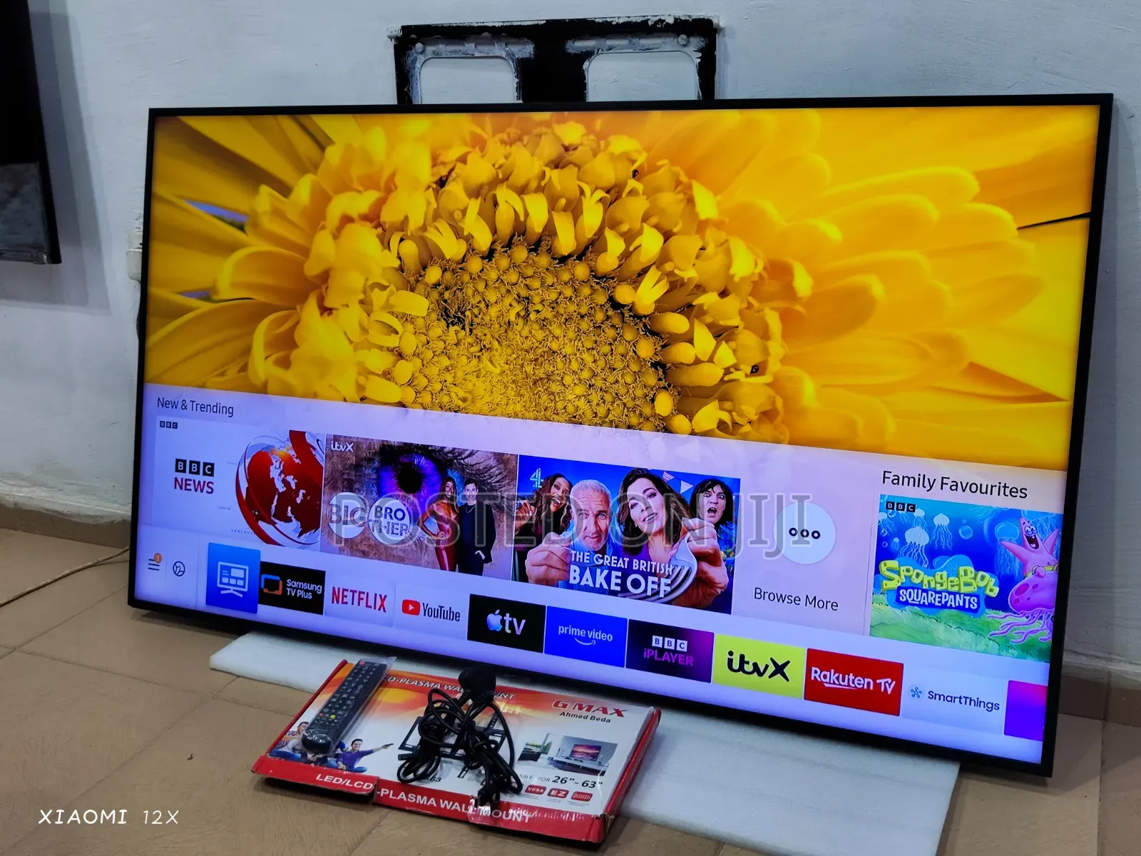 65" Inches Samsung Qled 4k Q60R Quantum Dot Processor Sleek Smart TV