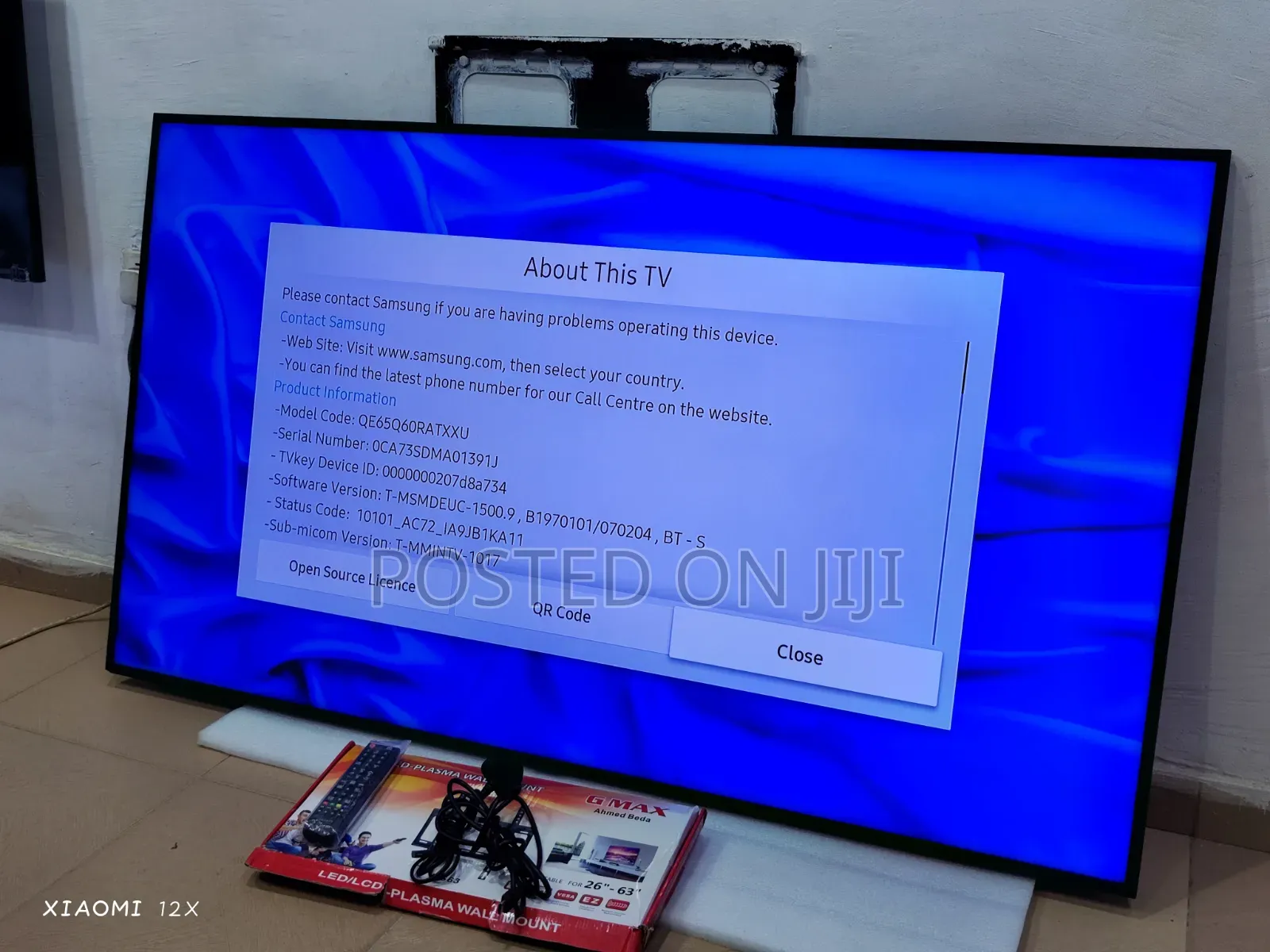 65" Inches Samsung Qled 4k Q60R Quantum Dot Processor Sleek Smart TV