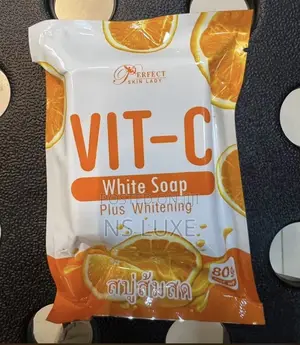 Vit-C Fresh Orange Brightening Body Soap With Vitamin C Formula 12pcs