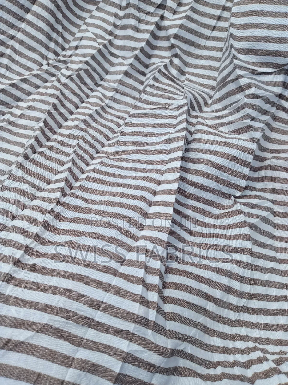 Stripe Cotton Material