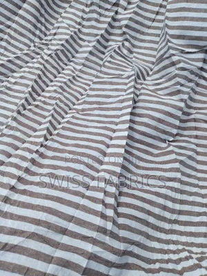 Stripe Cotton Material