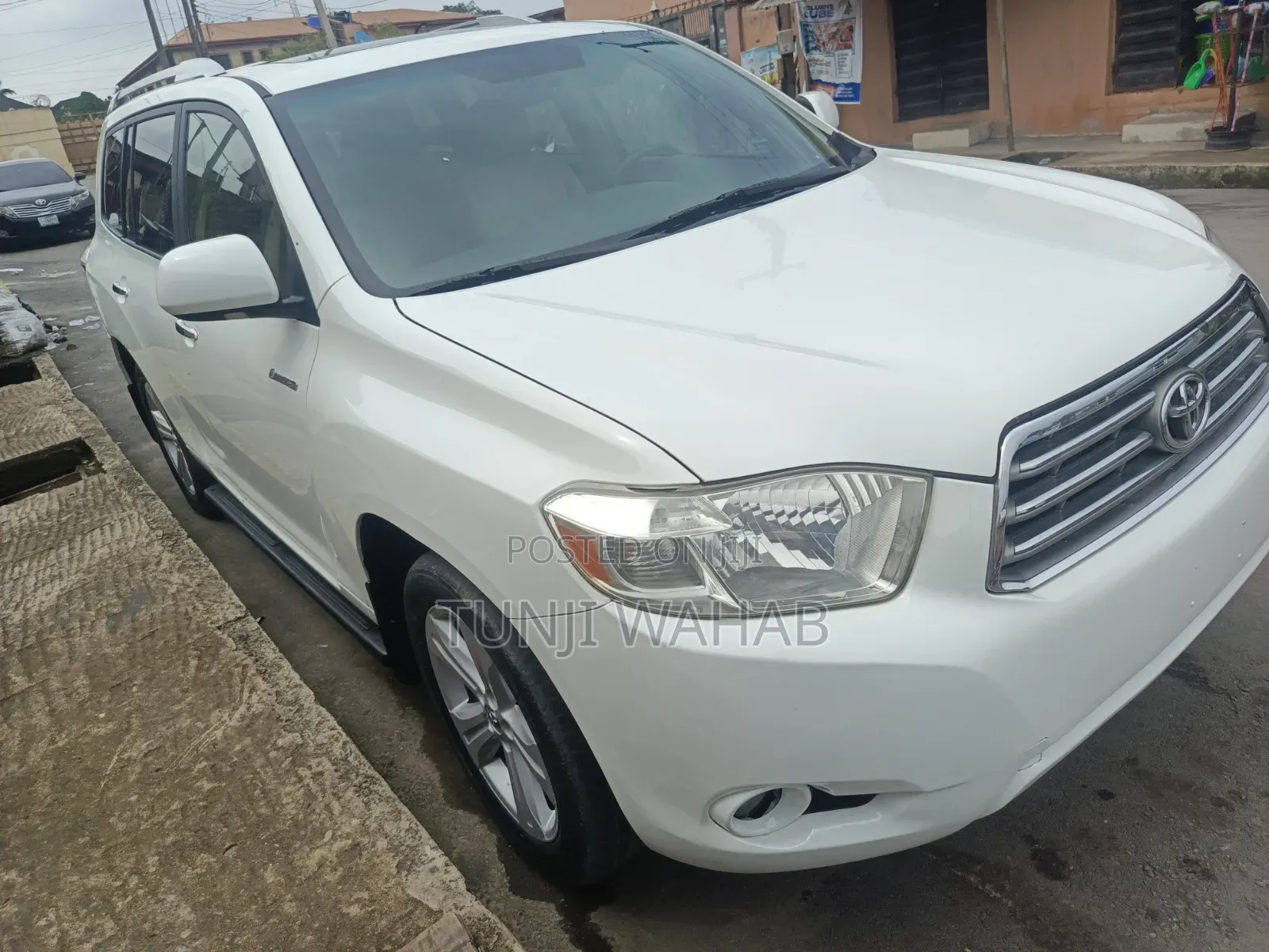Toyota Highlander 2009 White